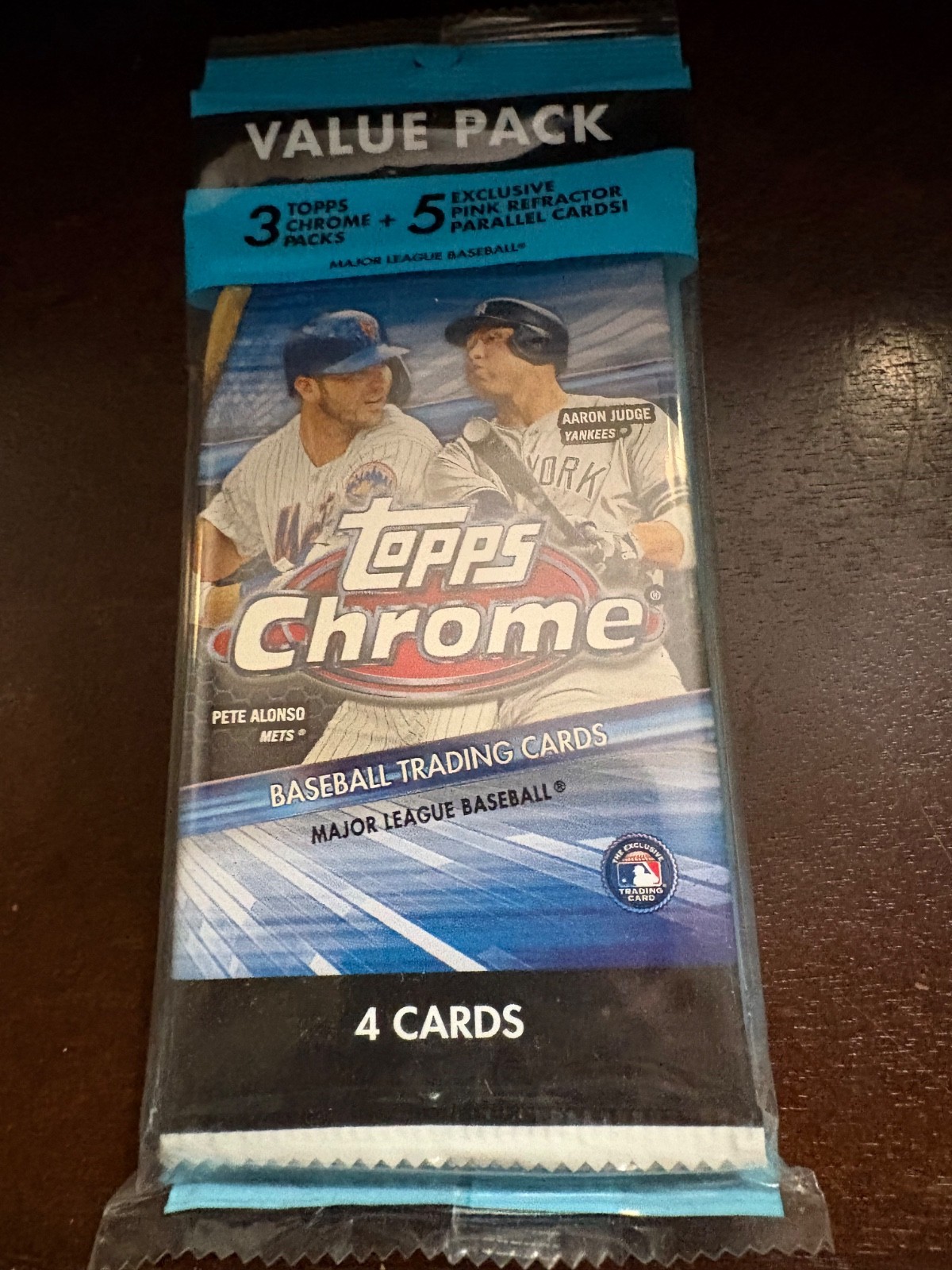 2020 MLB Topps Chrome Cello Packs Factory Sealed