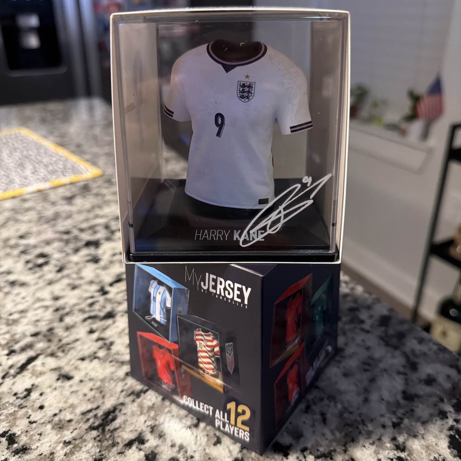 MyJersey by FanCollex England Harry Kane #9 2026 Home Soccer Jersey FIFA