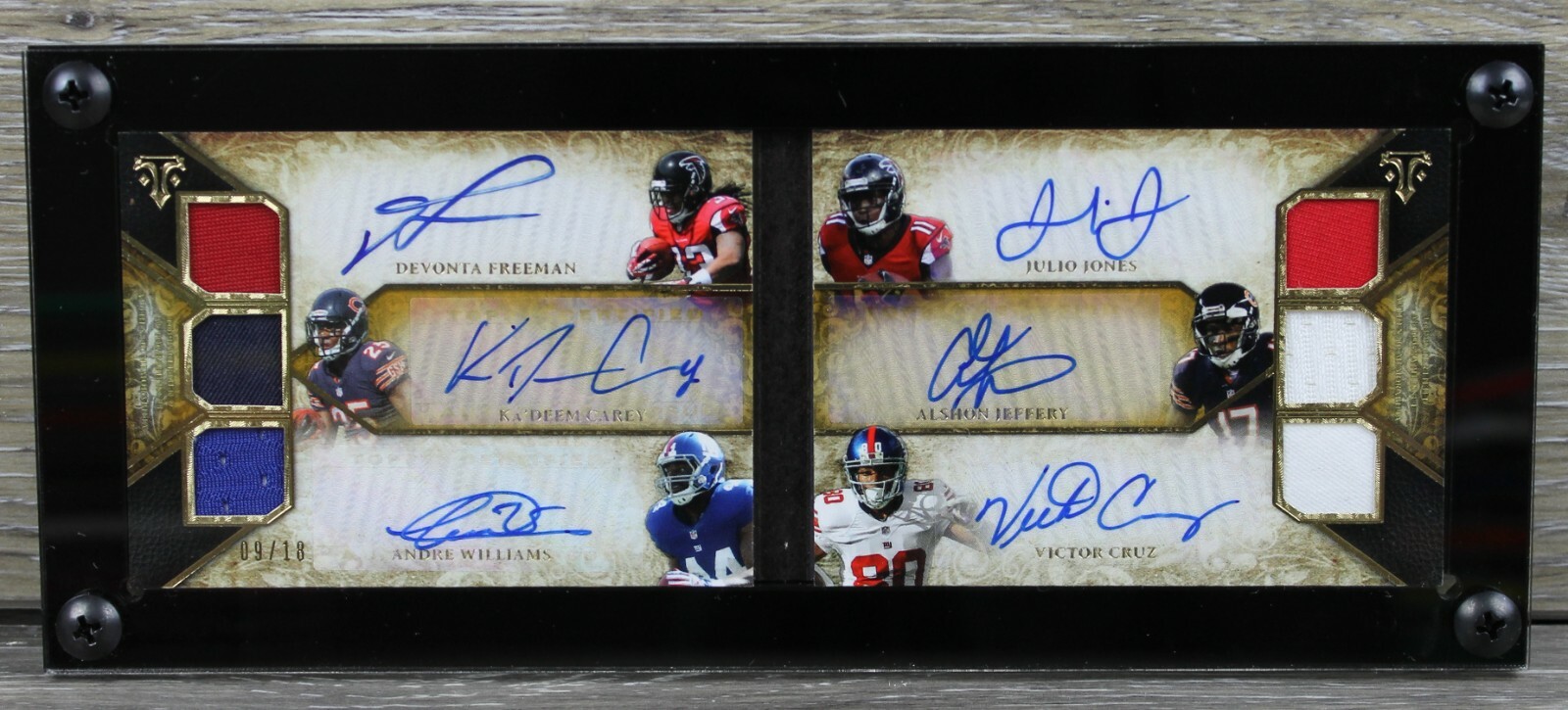 Double Horizontal Booklet Card Display Case up to 180pt (2-1/2″ x 7-5/16″)