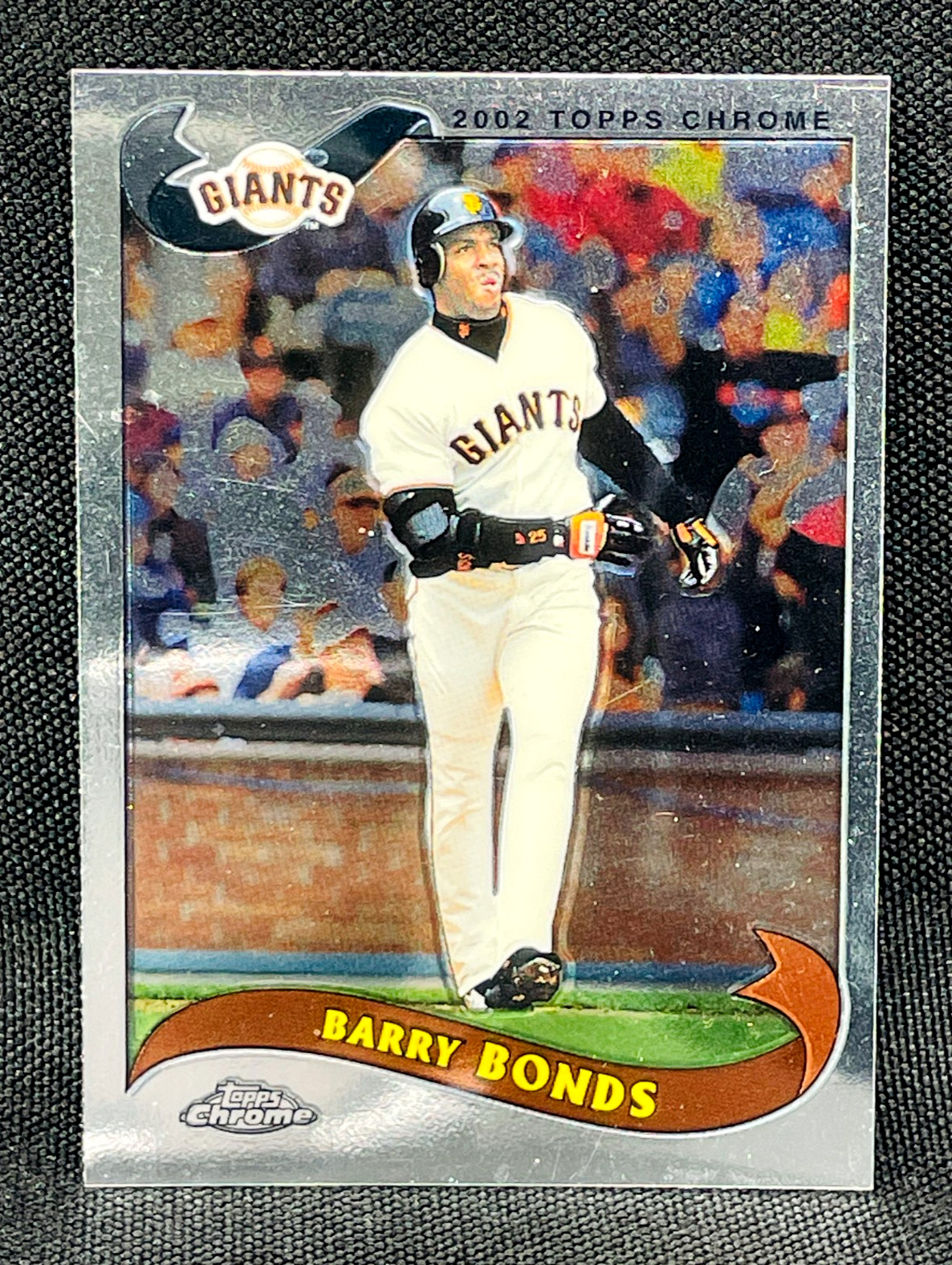 2002 Topps Chrome Baseball – BARRY BONDS #500 – SAN FRANCISCO GIANTS