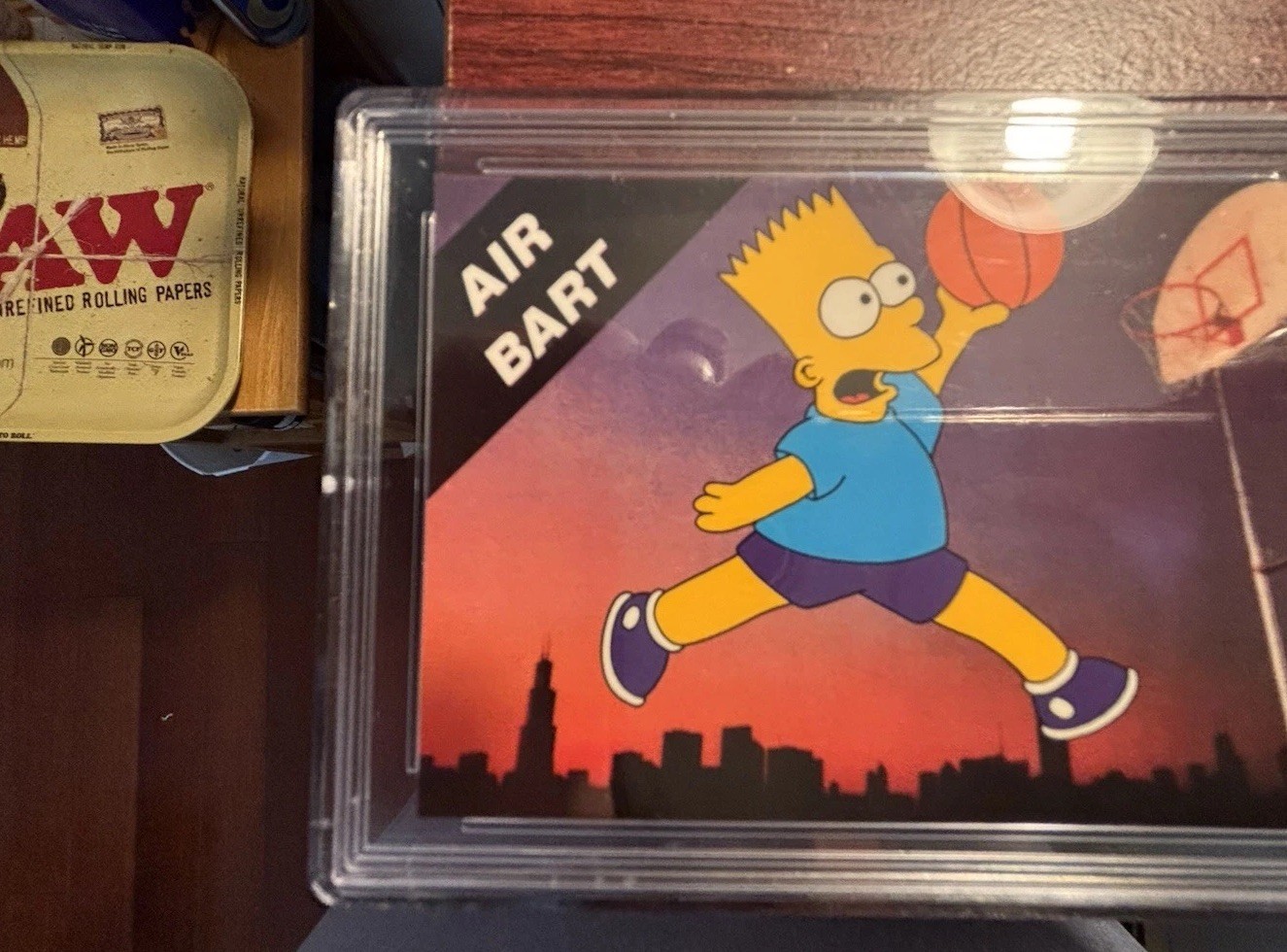 The Simpsons AIR BART !!! WHAT AN AWESOME LOOKING CARD. One Of The Coolest Card