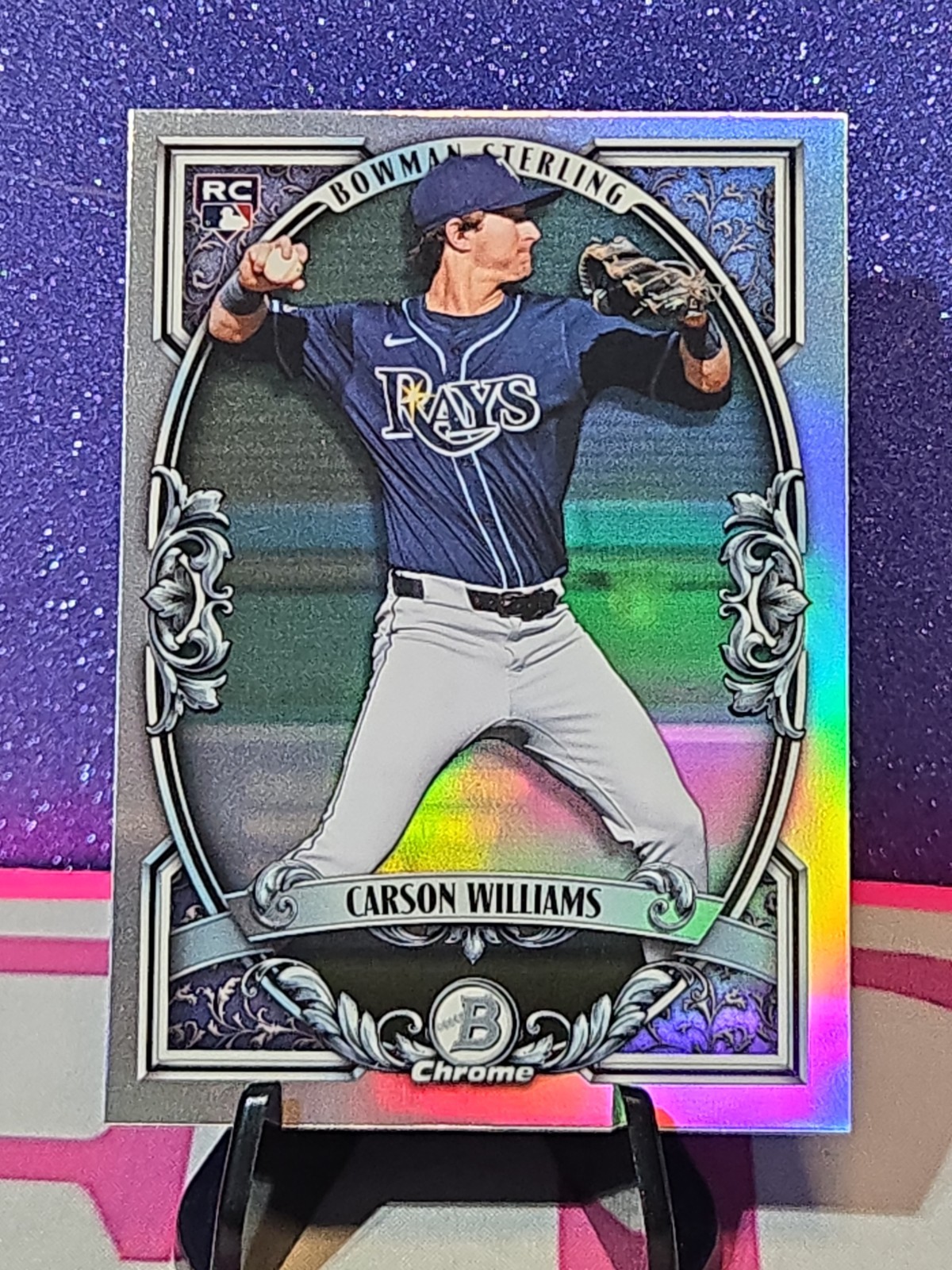 2026 Bowman Sterling Carson Williams RC BST-15 Refractor Insert FREE SHIPPING