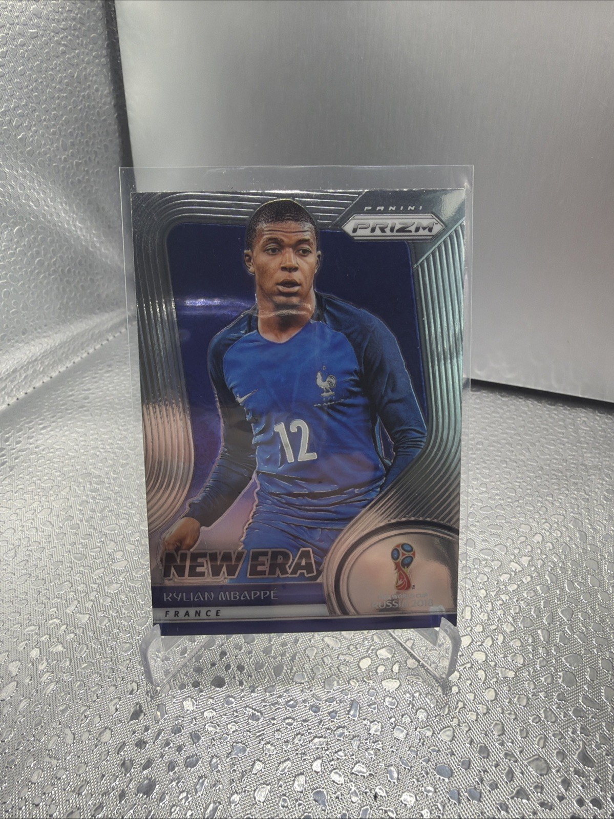 2018 Panini Prizm World Cup – New Era Kylian Mbappe #NE-9 Rookie