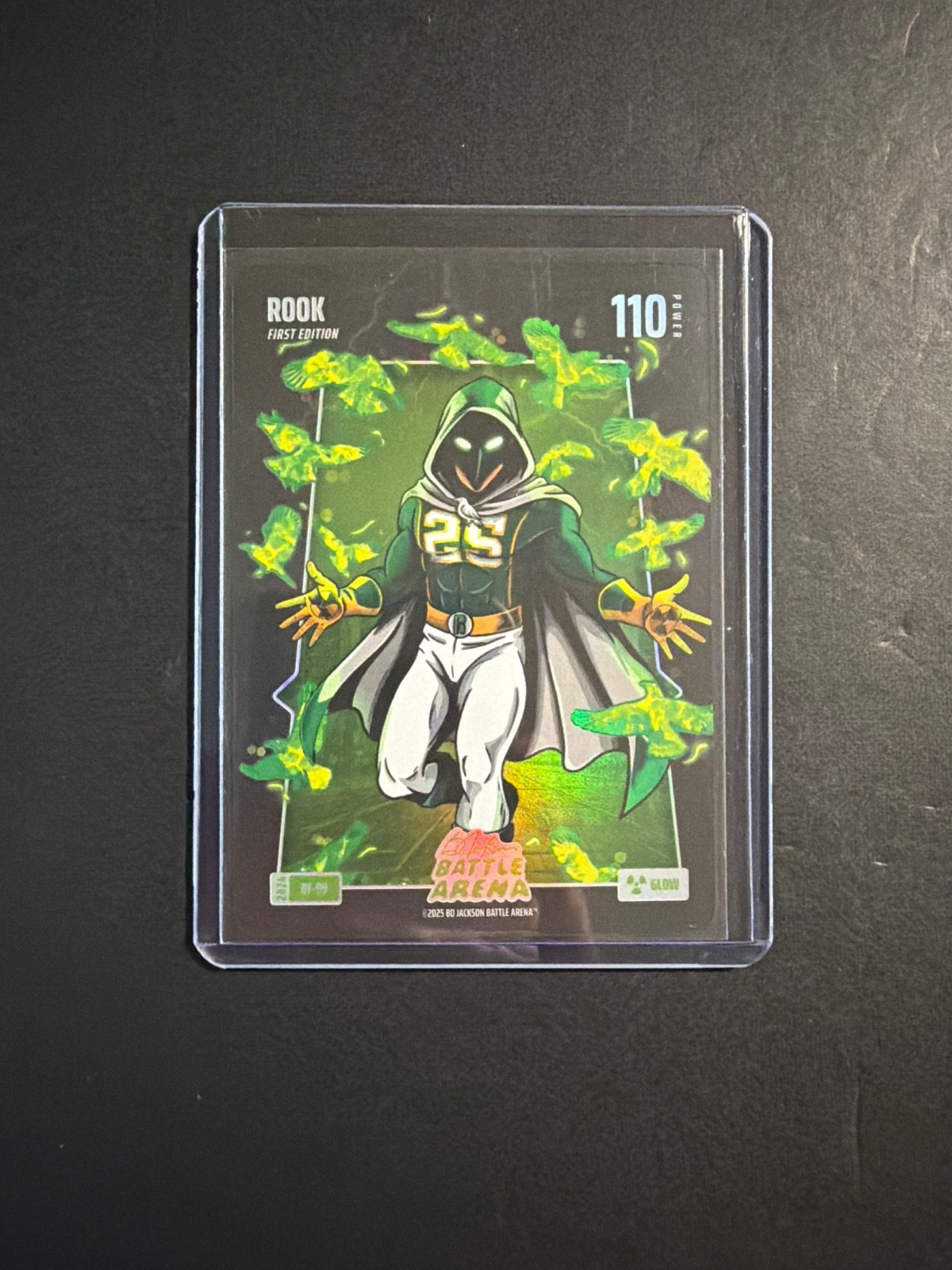 Rook First Edition Bo Jackson Battle Arena 110 Power Glow BF-99 2026 Foil