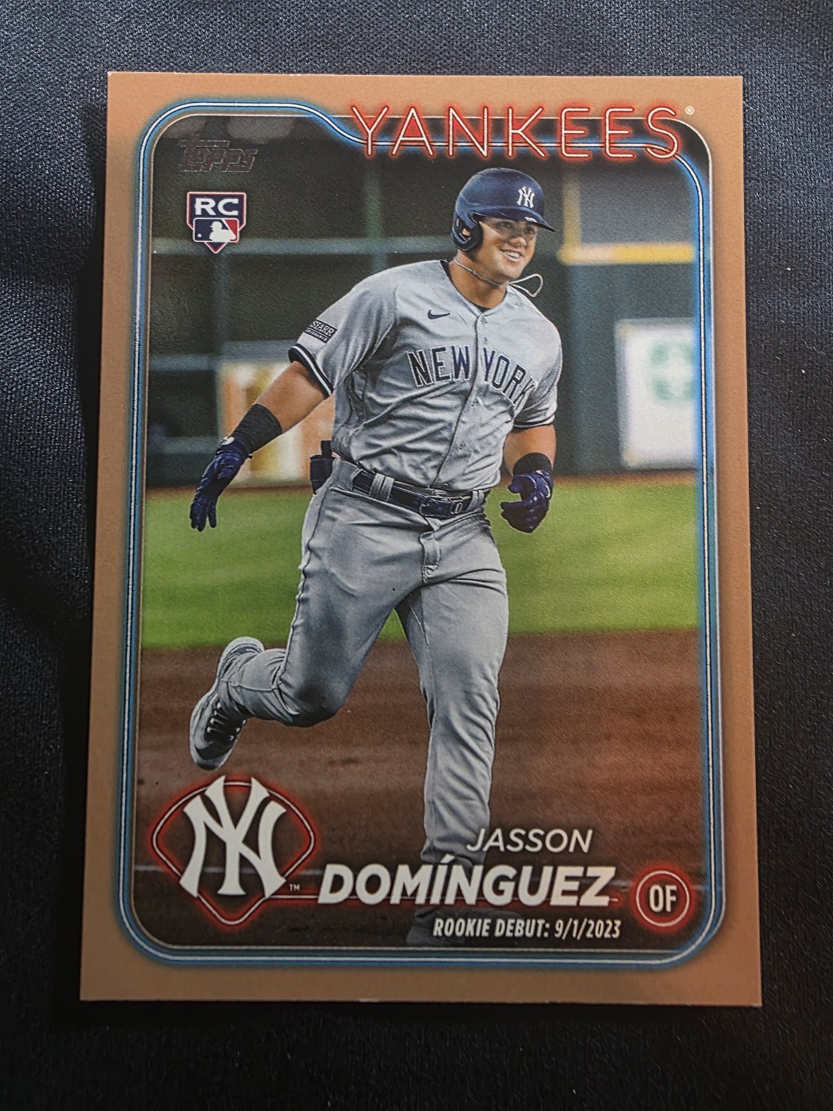 2024 Topps Update Series – Rookie Debut Jasson Dominguez #US175 Gold /2024 (RC)