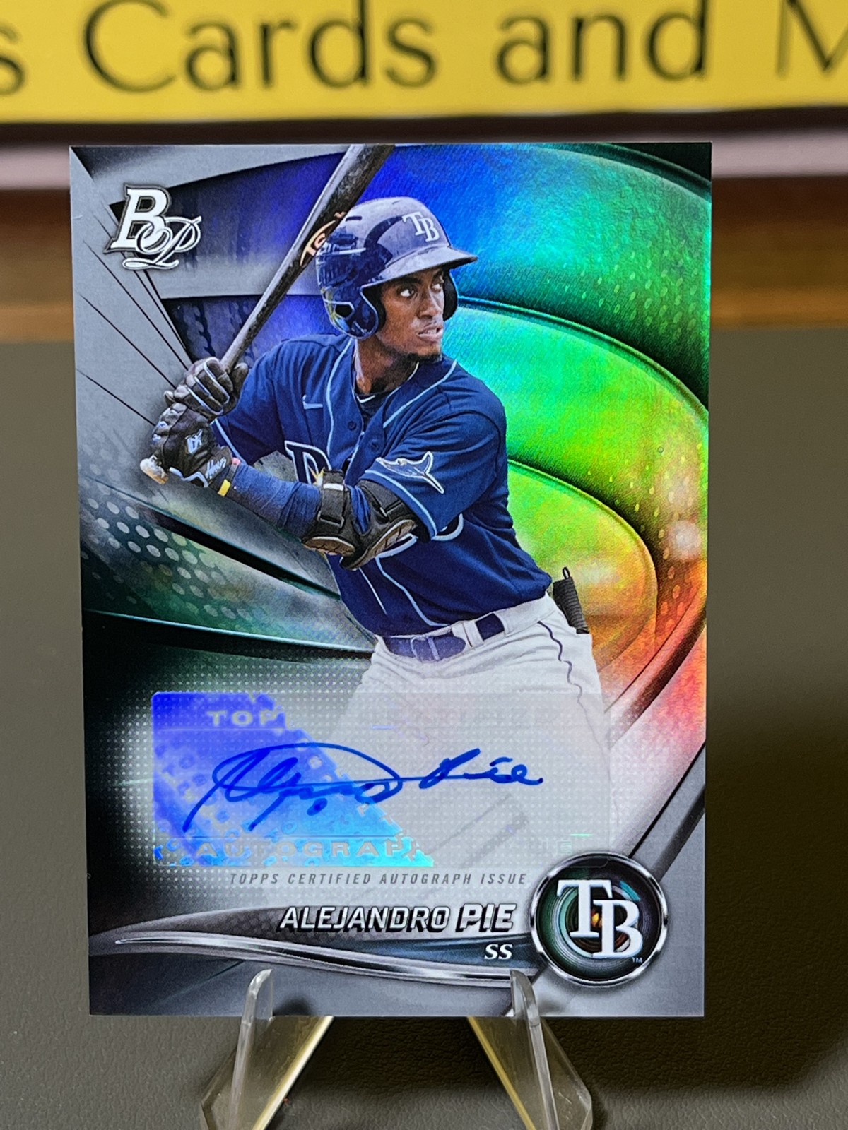 2022 Bowman Platinum – Top Prospects Alejandro Pie #TOP-79 Autographs (AU, RC)