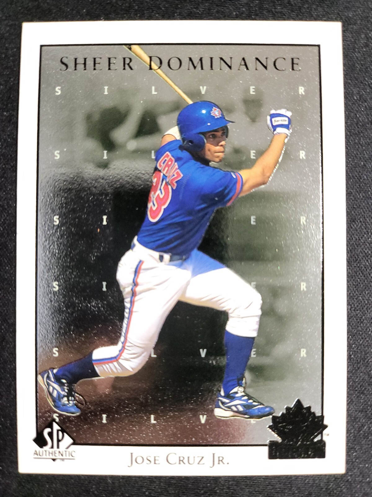 1998 SP Authentic Jose Cruz Jr SHEER DOMINANCE #SD23 Blue Jays