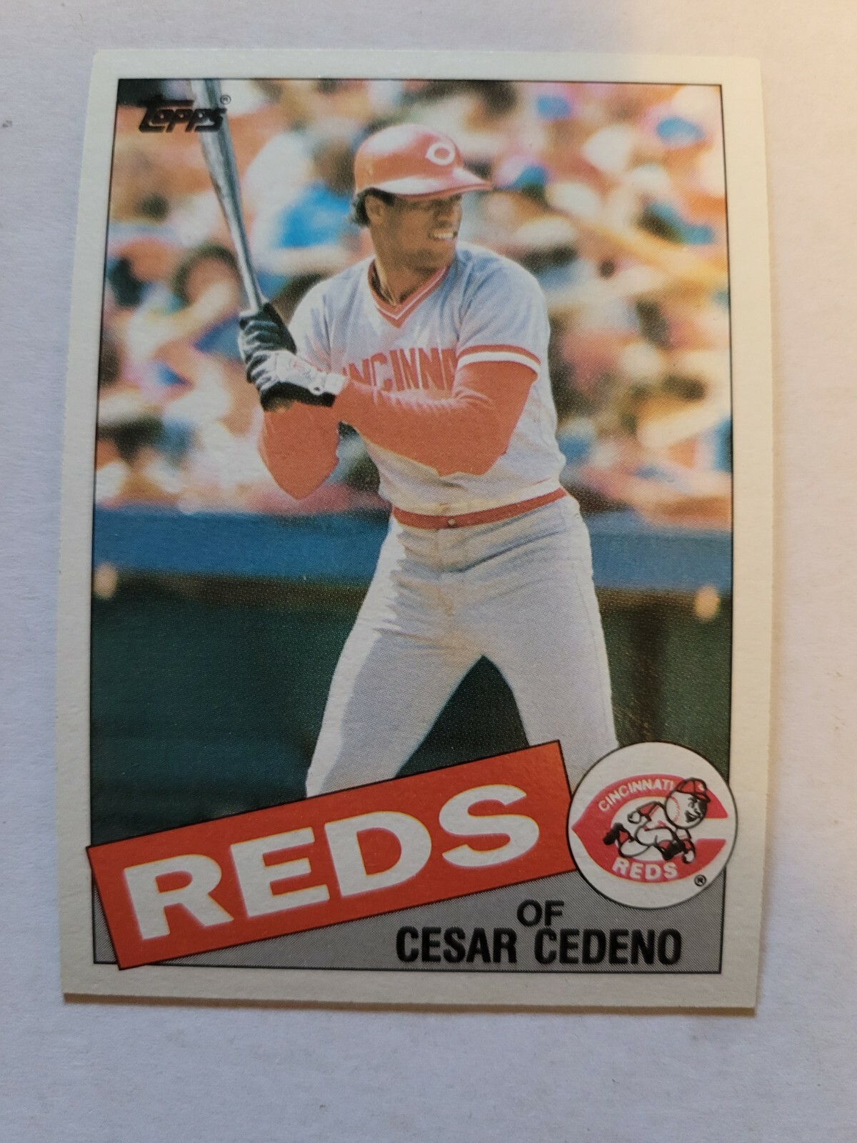 1985 TOPPS CESAR CEDENO #54 NM