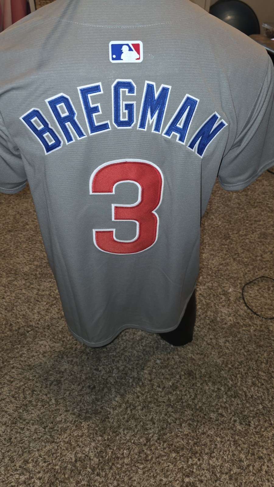 Custom Alex Bregman #3 Chicago Concept Baseball Jersey – Men’s Size Medium