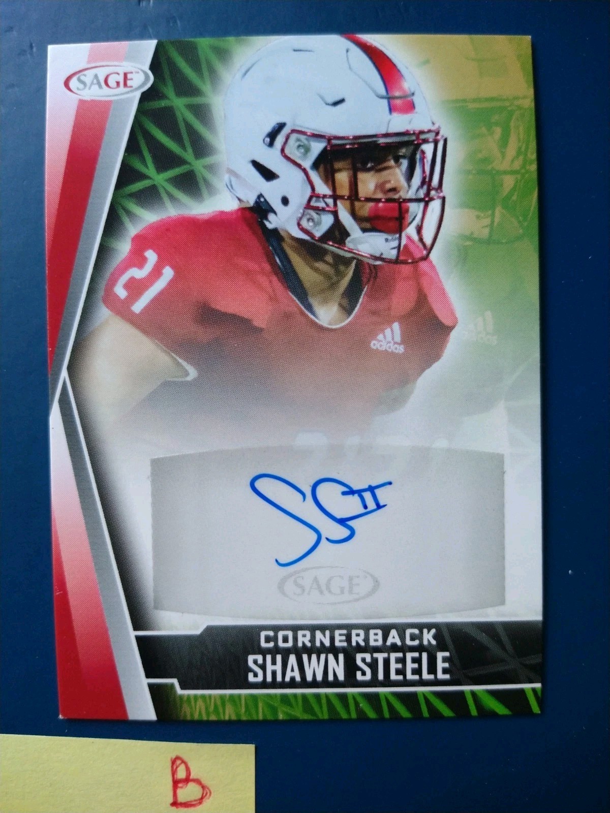 2022 Sage Shawn Steele #A-SS2 South Alabama AUTO