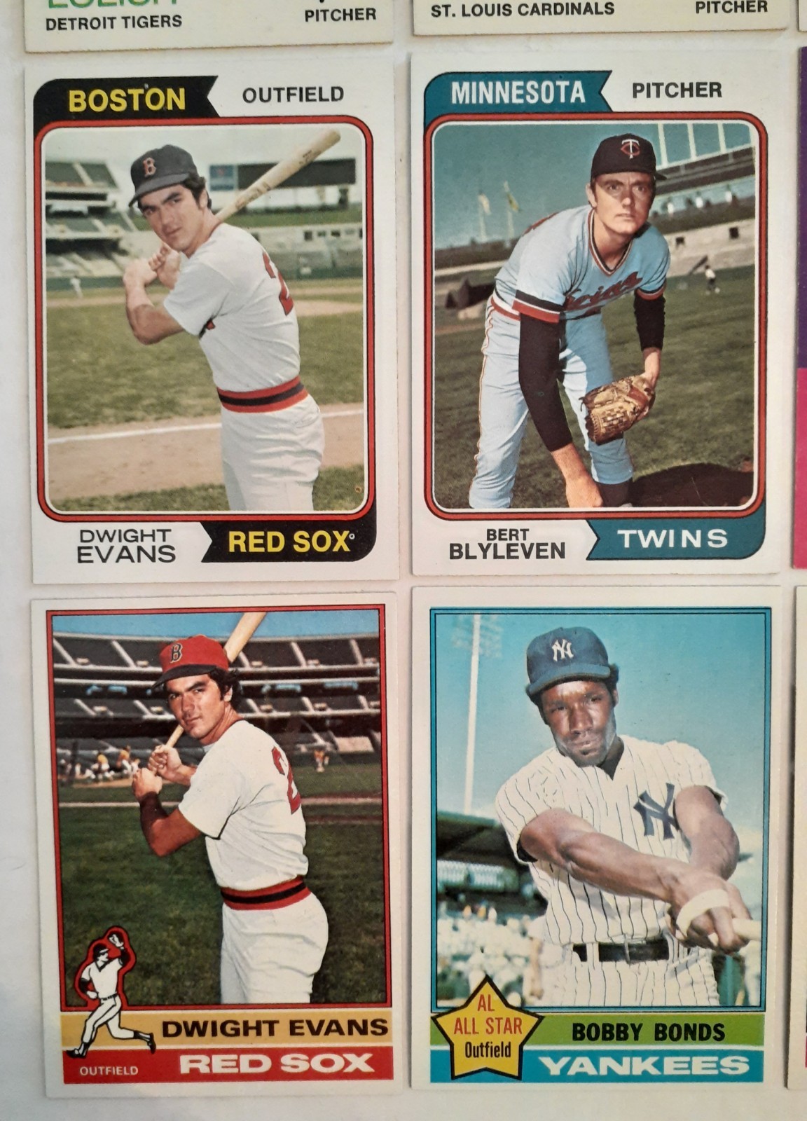 1970’s Topps Baseball, 45 Cards- Stars & Hall Of Famers Only, EX to NM+