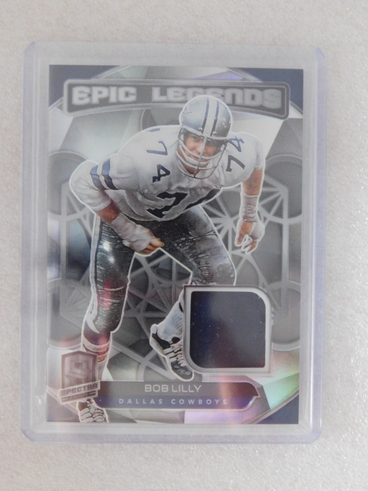 Panini Spectra Epic Legends Bob Lilly Jersey Relic HOF Dallas Cowboys