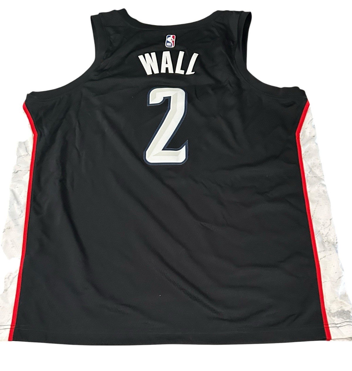 Men’s Washington Wizards John Wall Nike Black City Edition Swingman Jersey 52