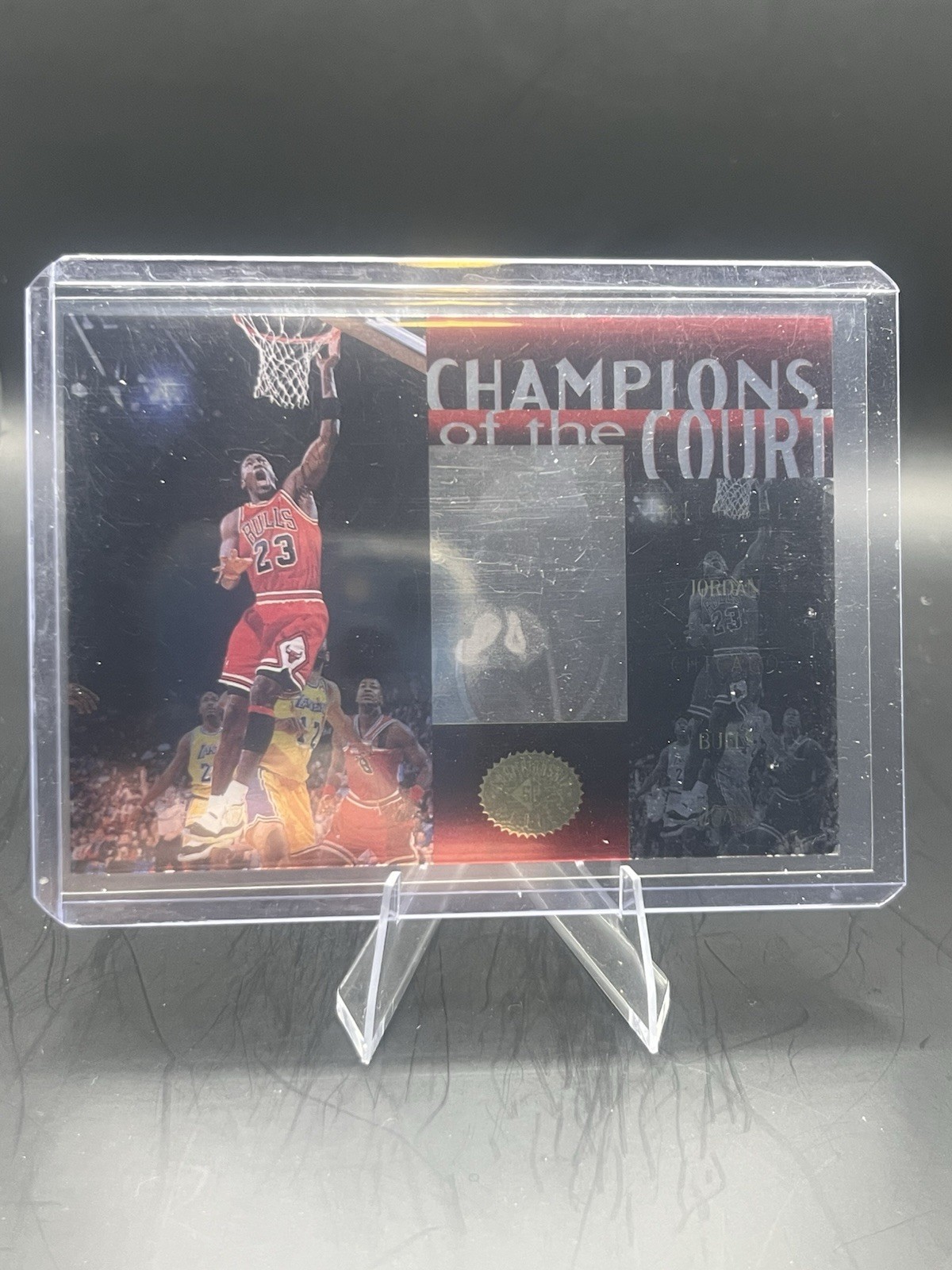 1995-96 SP Championship Series – Champions of the Court Michael Jordan #C30
