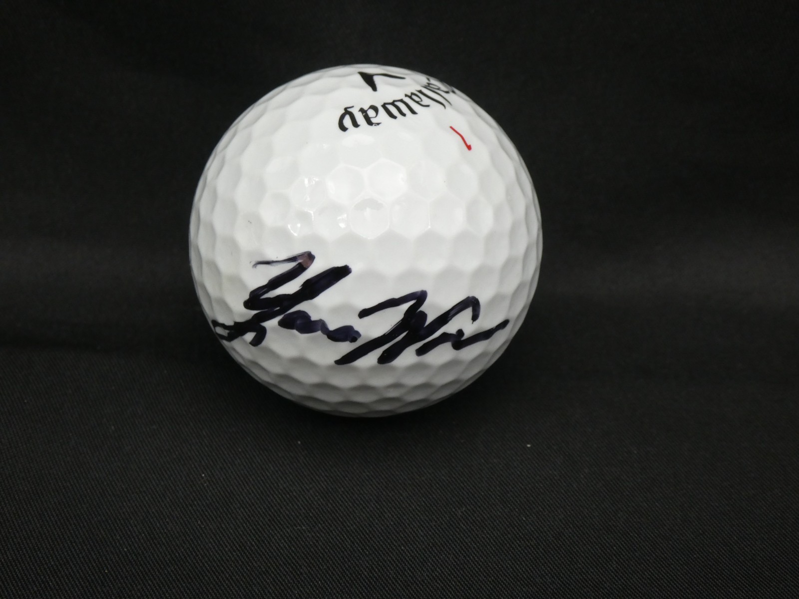 Yana Wilson Hand Signed Callaway Golf Ball Signature Autograph LPGA