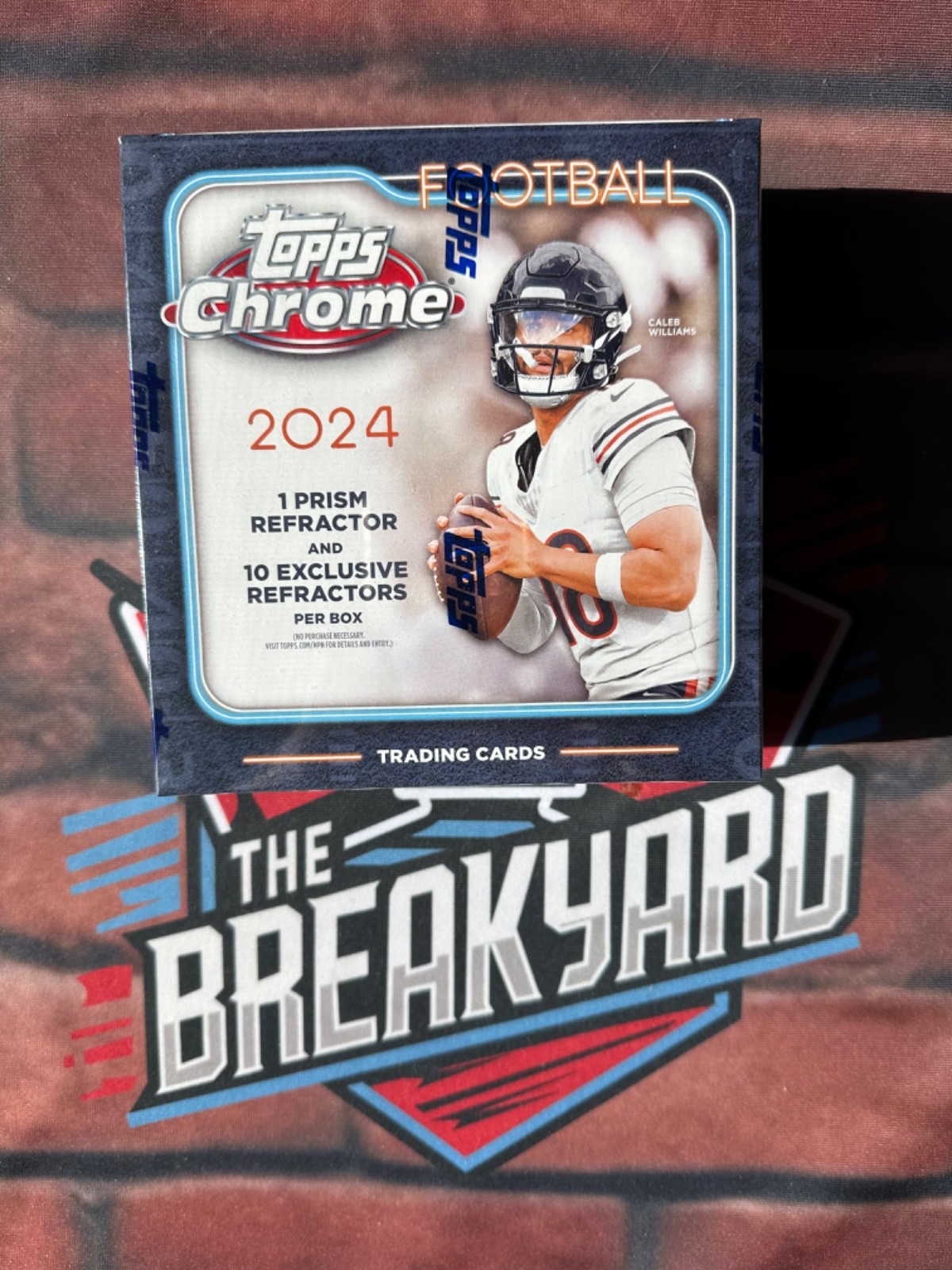 2024 Topps Chrome Football Mega Box Sealed in Hand Ready to Ship!