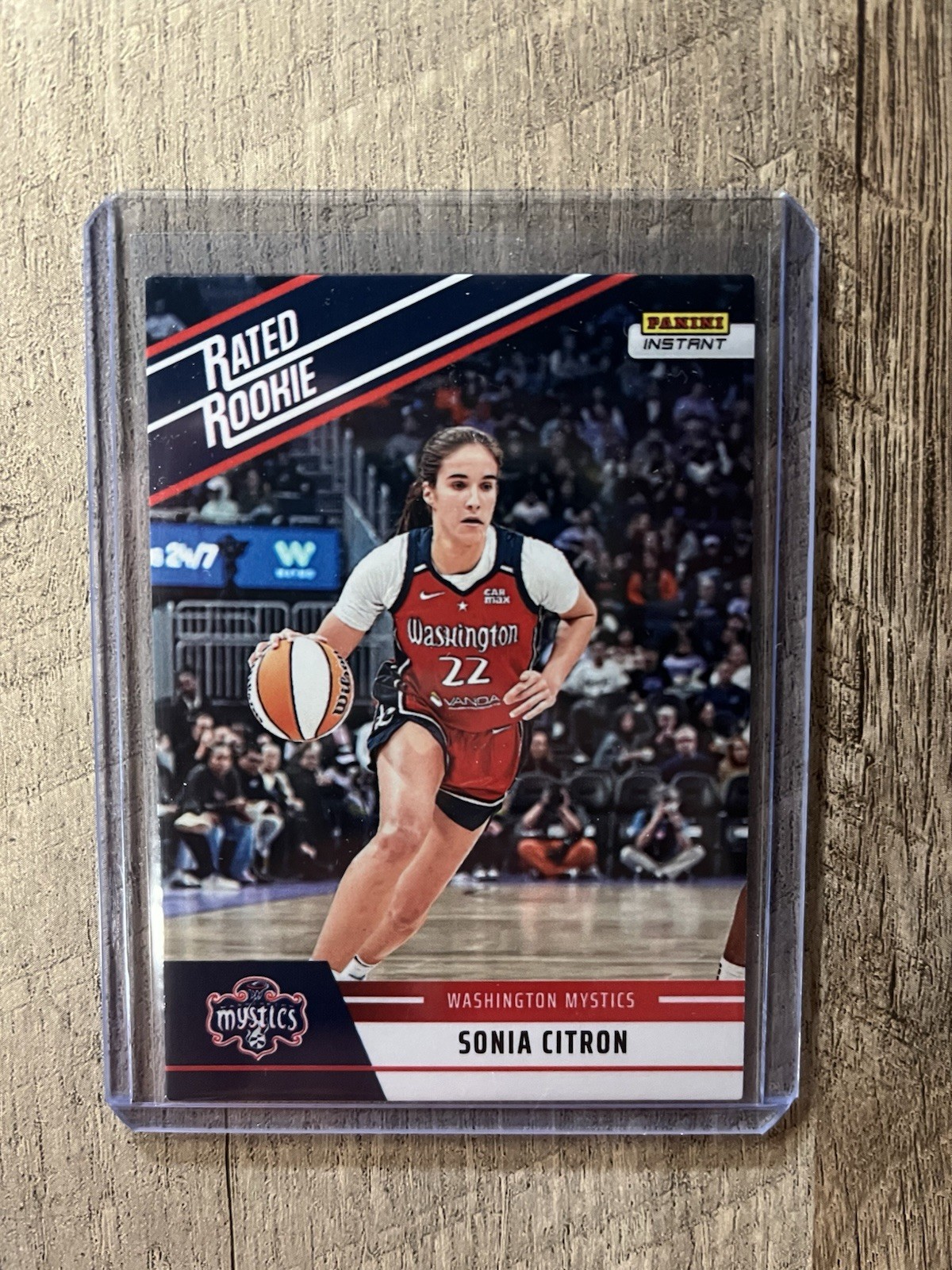 2025 Panini Instant WNBA Retro Rated Rookie #2 Sonia Citron Mystics SP #d/2467