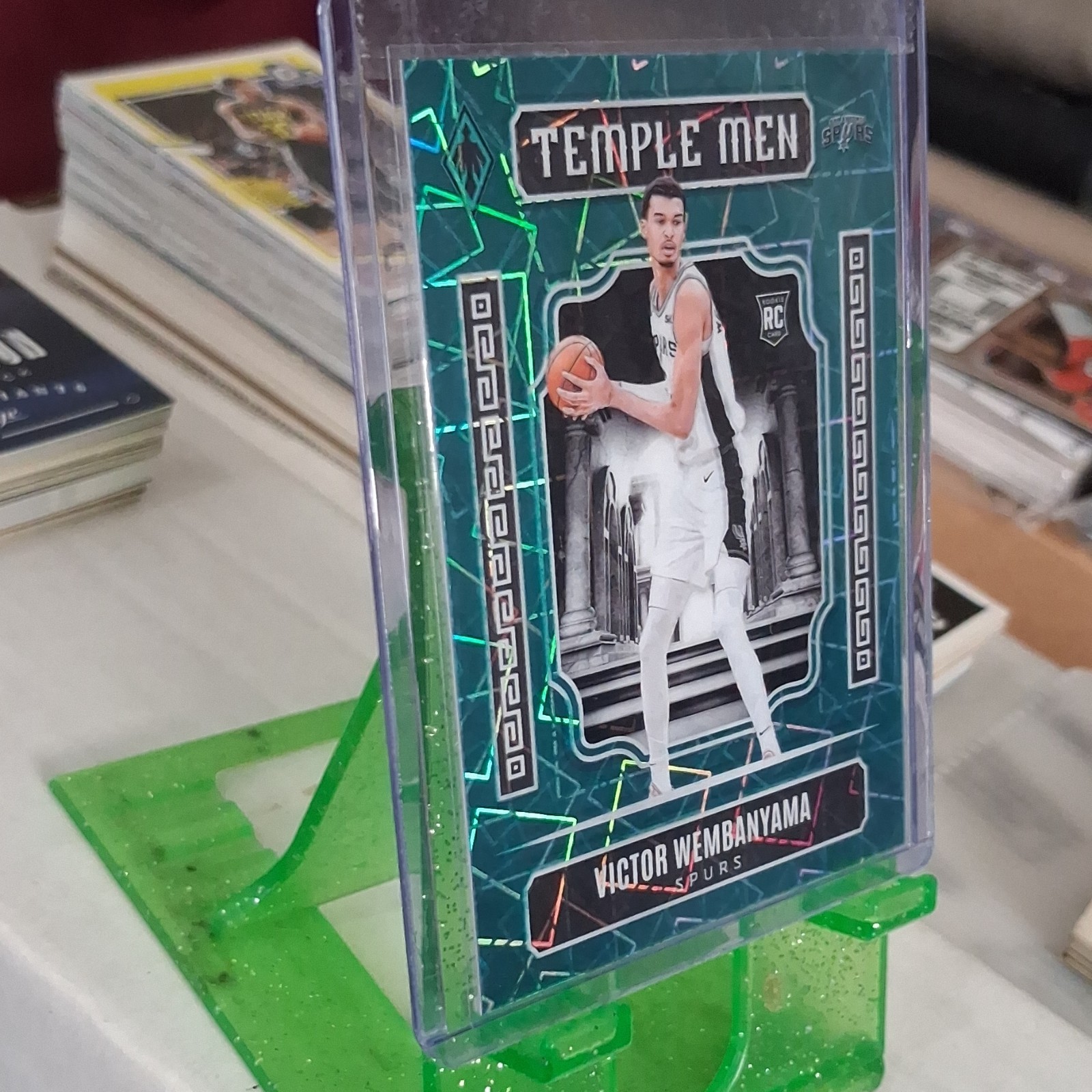 Panini 2023-24 Phoenix Victor Wembanyama Spurs #7 Temple Men RC Insert