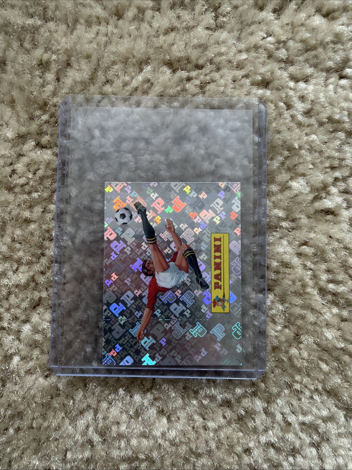 #00 Panini Logo 2026 Panini World Cup Sticker Factory Error Miss-Cut Foil