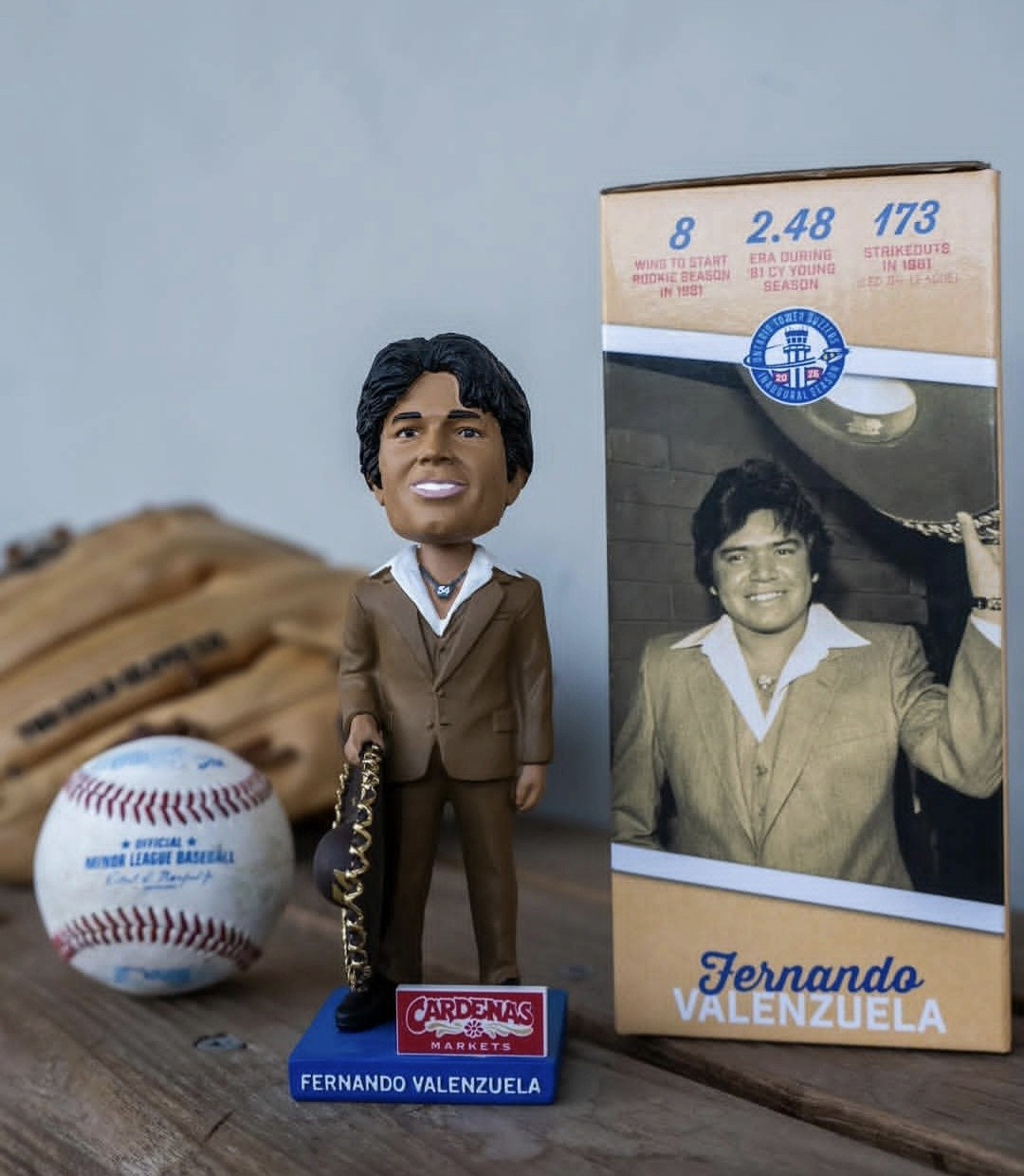 Fernando Valenzuela Bobblehead 6/19/2026 Ontario Towers Buzzers SGA Limited