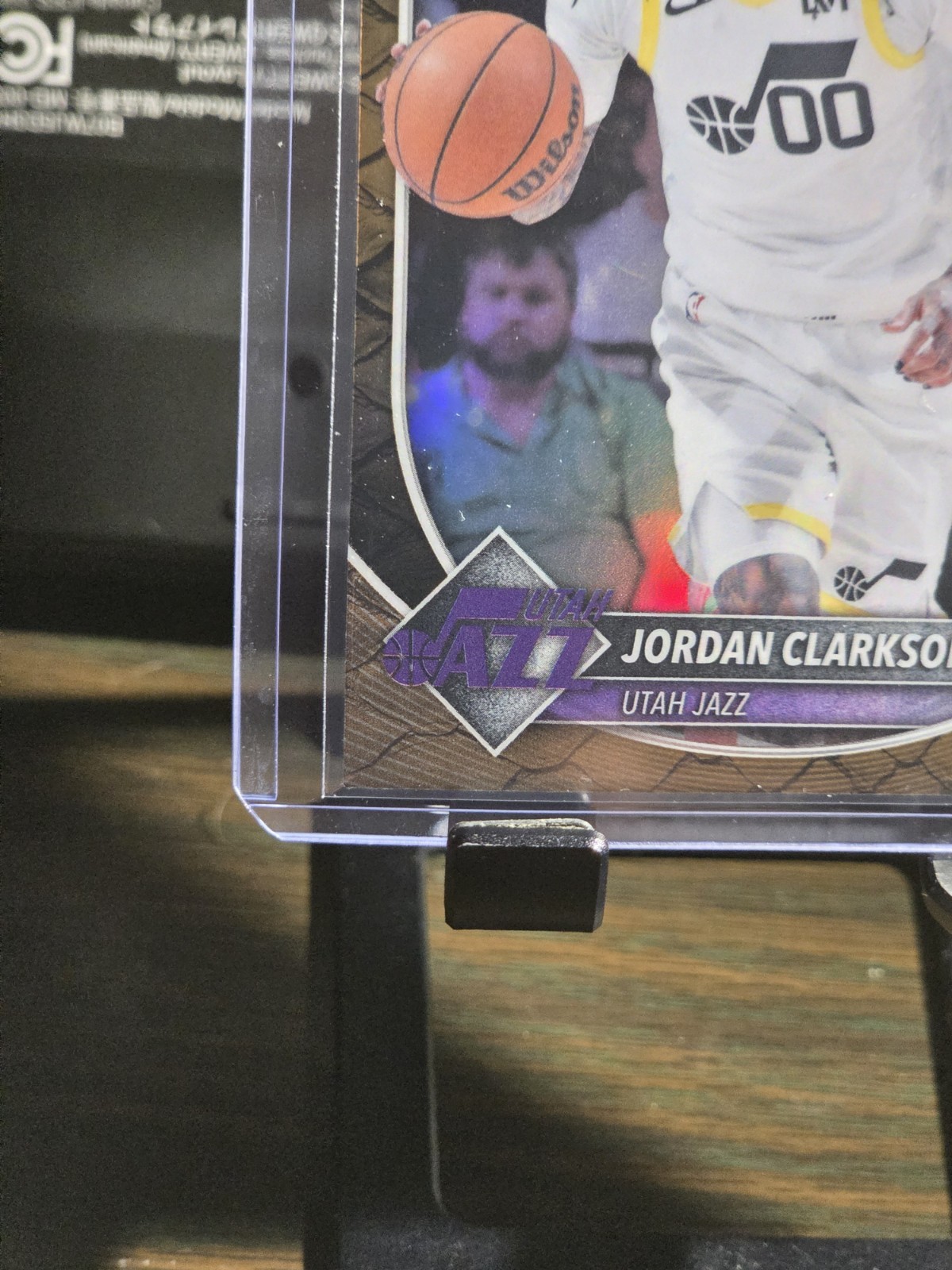 2025 Bowman Chrome Jordan Clarkson Reptilian Refractor #BCV-190 Utah Jazz
