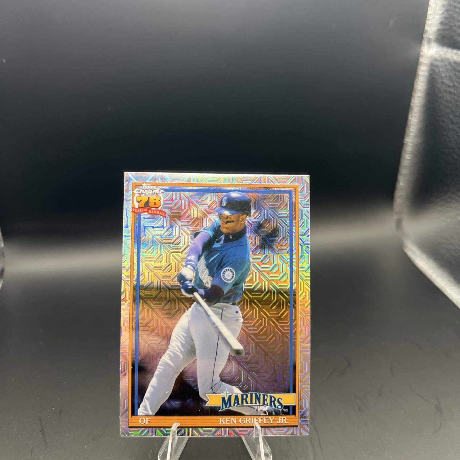 2026 Topps Series 1 – 1991 Topps Chrome Silver Pack Mojo Ken Griffey Jr #91C-51