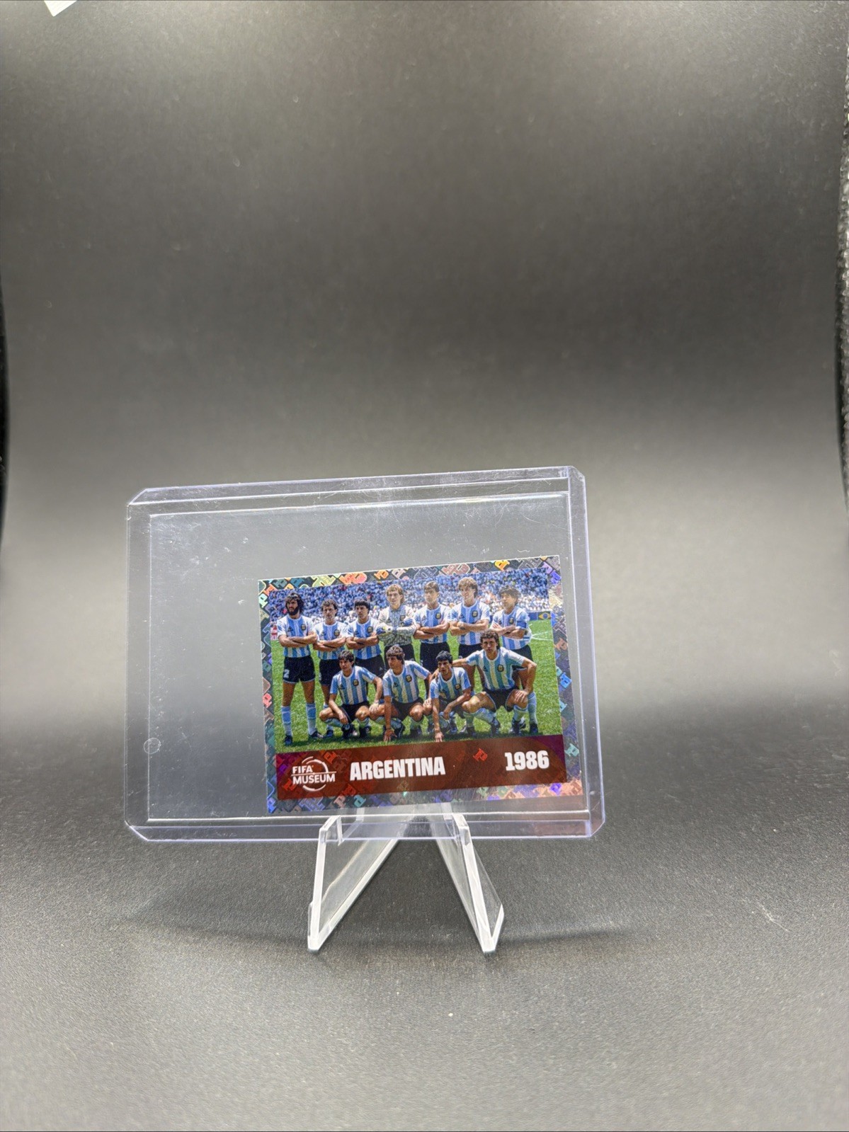 2026 Panini World Cup Sticker 1986 Argentina Team Holo Foil #FWC14