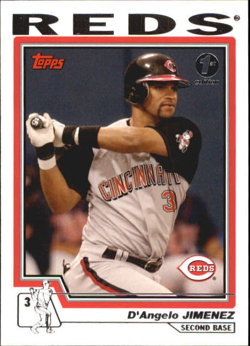 2004 Topps 1st Edition #538 D’Angelo Jimenez – BB