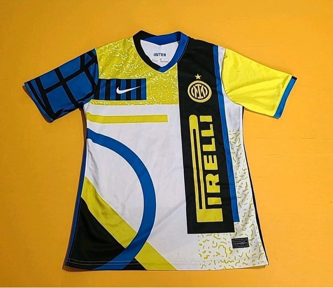Nike Inter Milan Fourth Jersey Pirelli Football Italy Size Medium