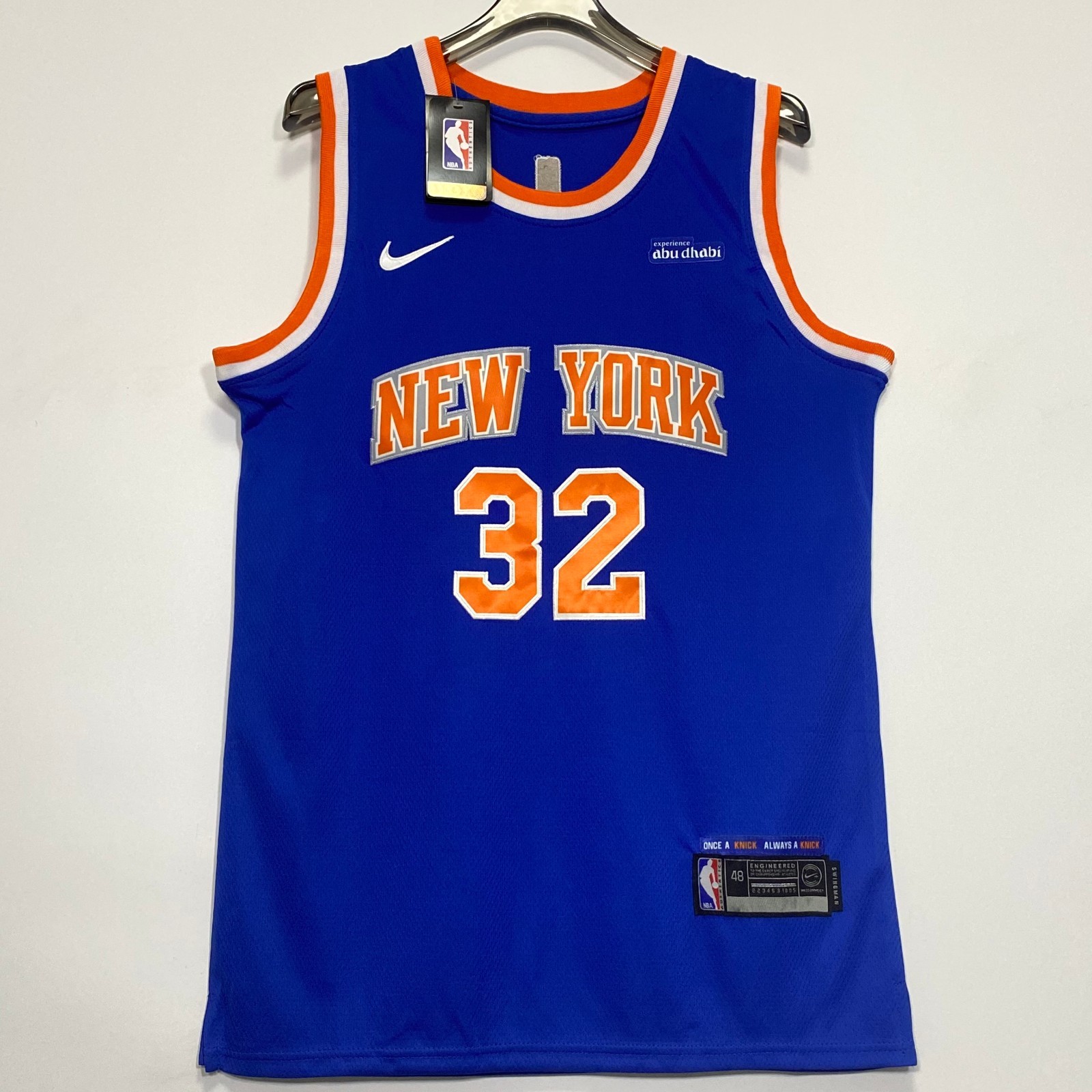 Karl-Anthony Towns #32 Blue Jersey Embroidery Style Brand New