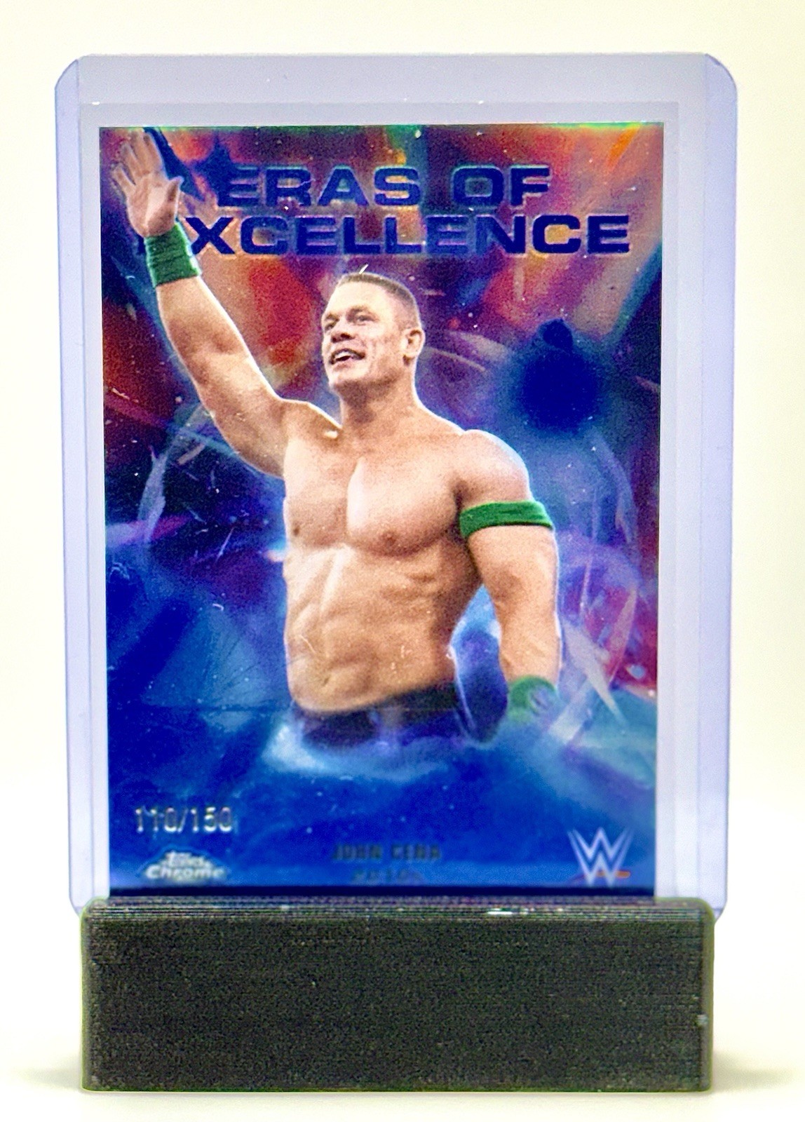 2026 Topps Chrome WWE John Cena Eras of Excellence 2010’s Blue /150