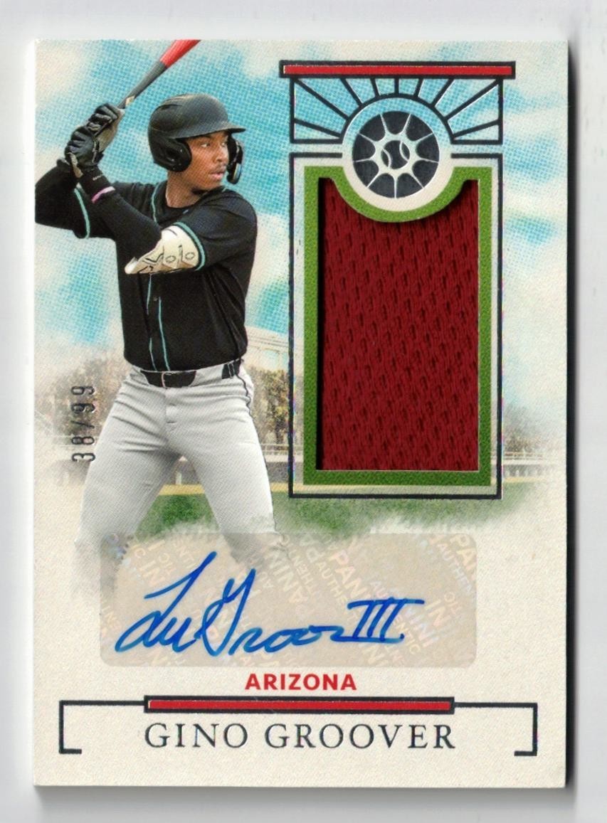 2024 Boys of Summer Jersey JERSEY RC AUTO Gino Groover! Rookie! Autograph /99
