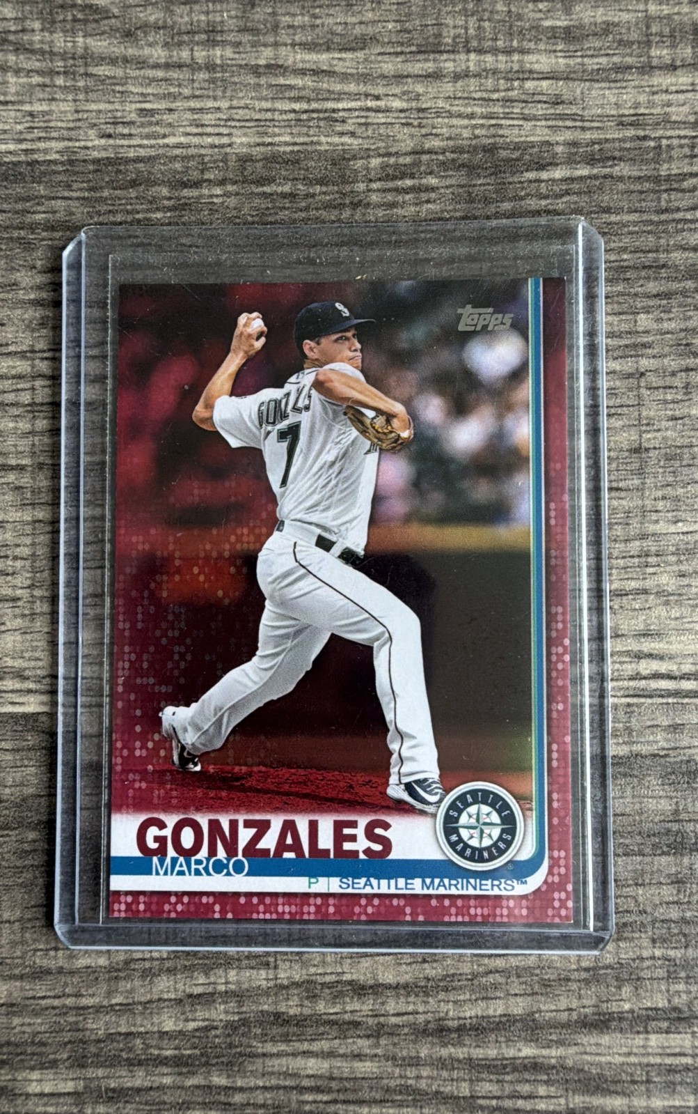 2019 Topps – Marco Gonzales #523 Mother’s Day Pink /50