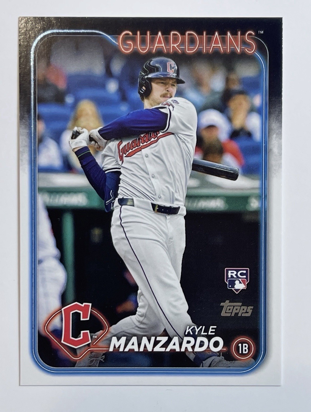 2024 Topps Update #US262 Kyle Manzardo Cleveland Guardians RC