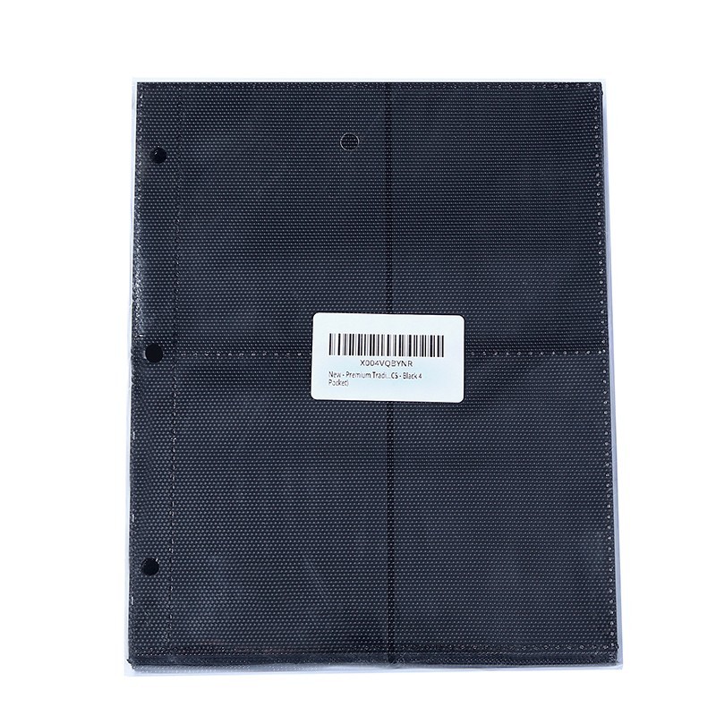 Trading Card Album Binder Protector Pages Sleeves 8 Pocket x 55 Sheets Baseball