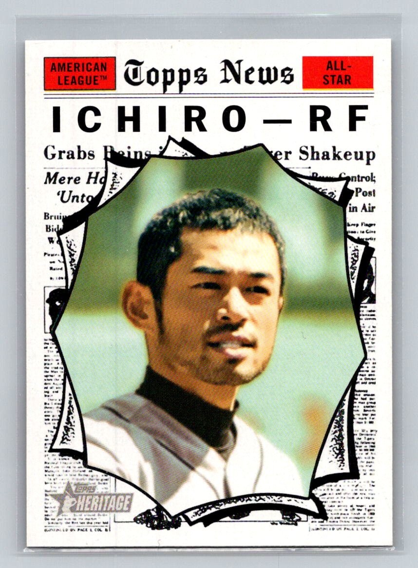 2010 Topps Heritage #487 Ichiro Suzuki
