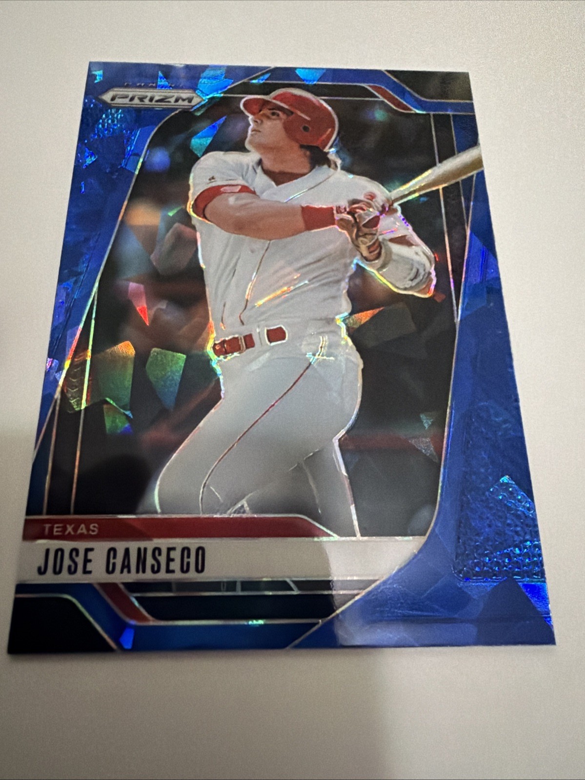 2025 Panini Prizm – Jose Canseco, Jose Canseco #147 Blue Ice Prizm