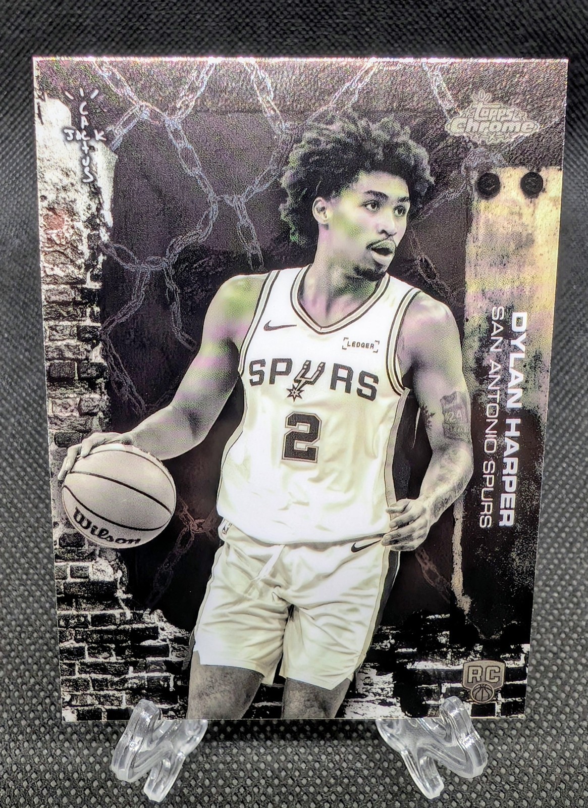 2025-26 Topps Chrome x Cactus Jack Dylan Harper RC #62 Rookie Card