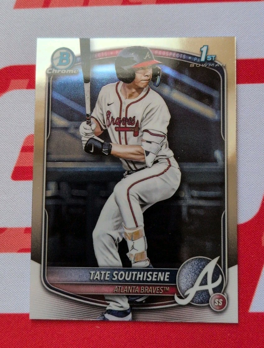 2025 Bowman Chrome 1st Tate Southisene BDC-70 Braves