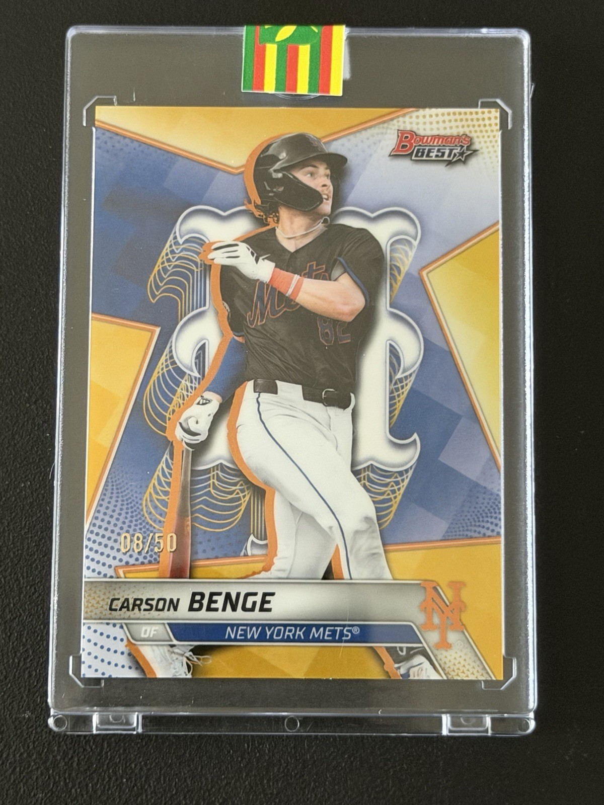 2025 Bowman’s Best Top Prospects Carson Benge #TP-22 08/50 Baseball