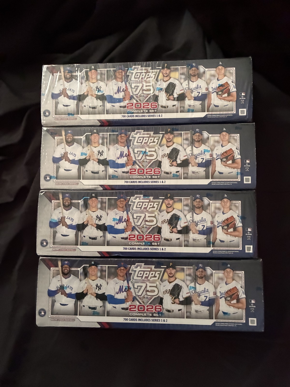 Topps 2026 Baseball Series 1-2 Complete Set . Factory Sealed. 2 Boxes🔥