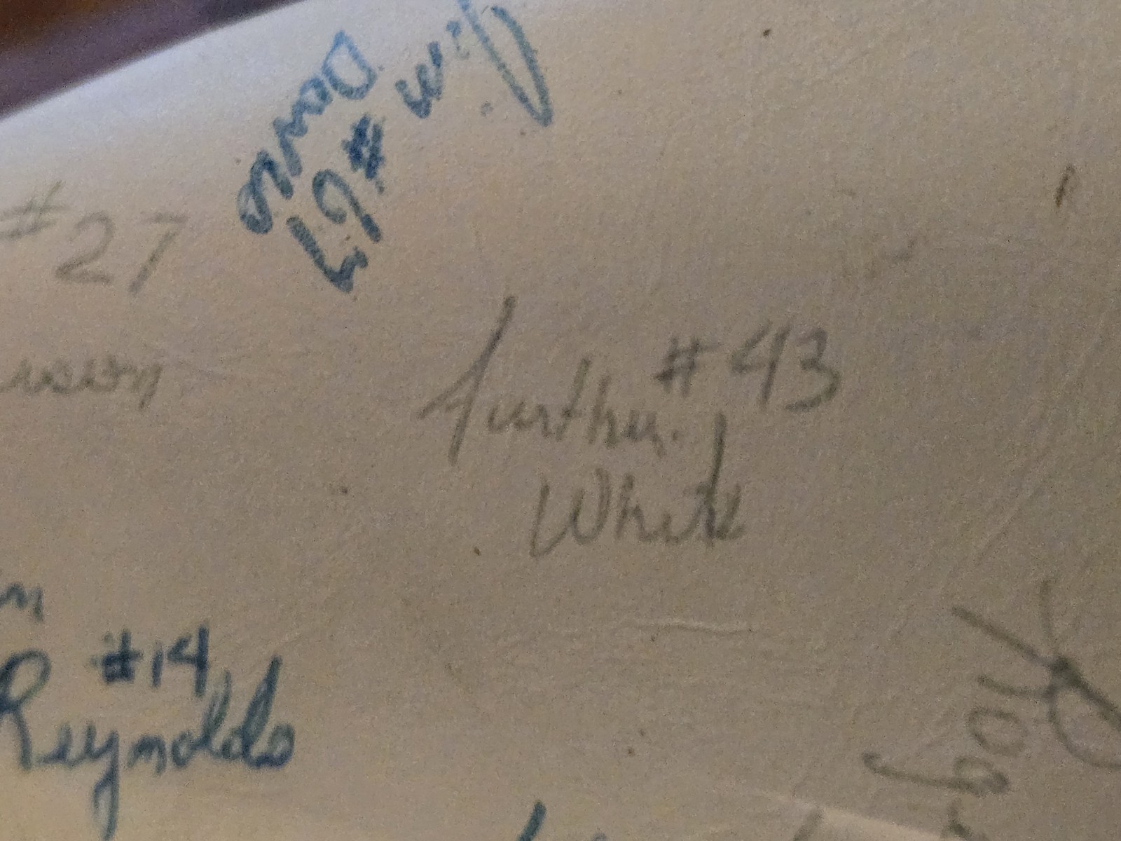 Florida Gators Football Several Autograph Believe 1984/1987