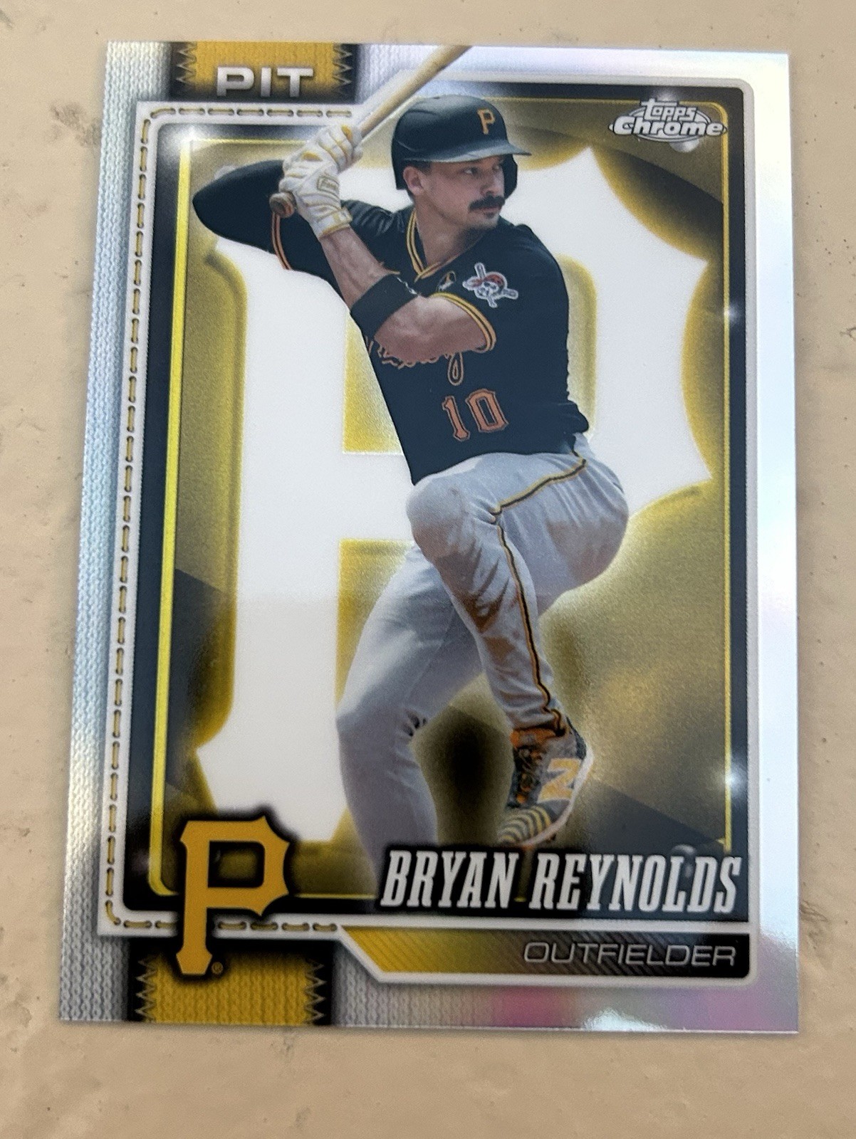 Bryan Reynolds 2026 Topps Chrome Baseball Lightboard Logo Variation SSSP RC #163