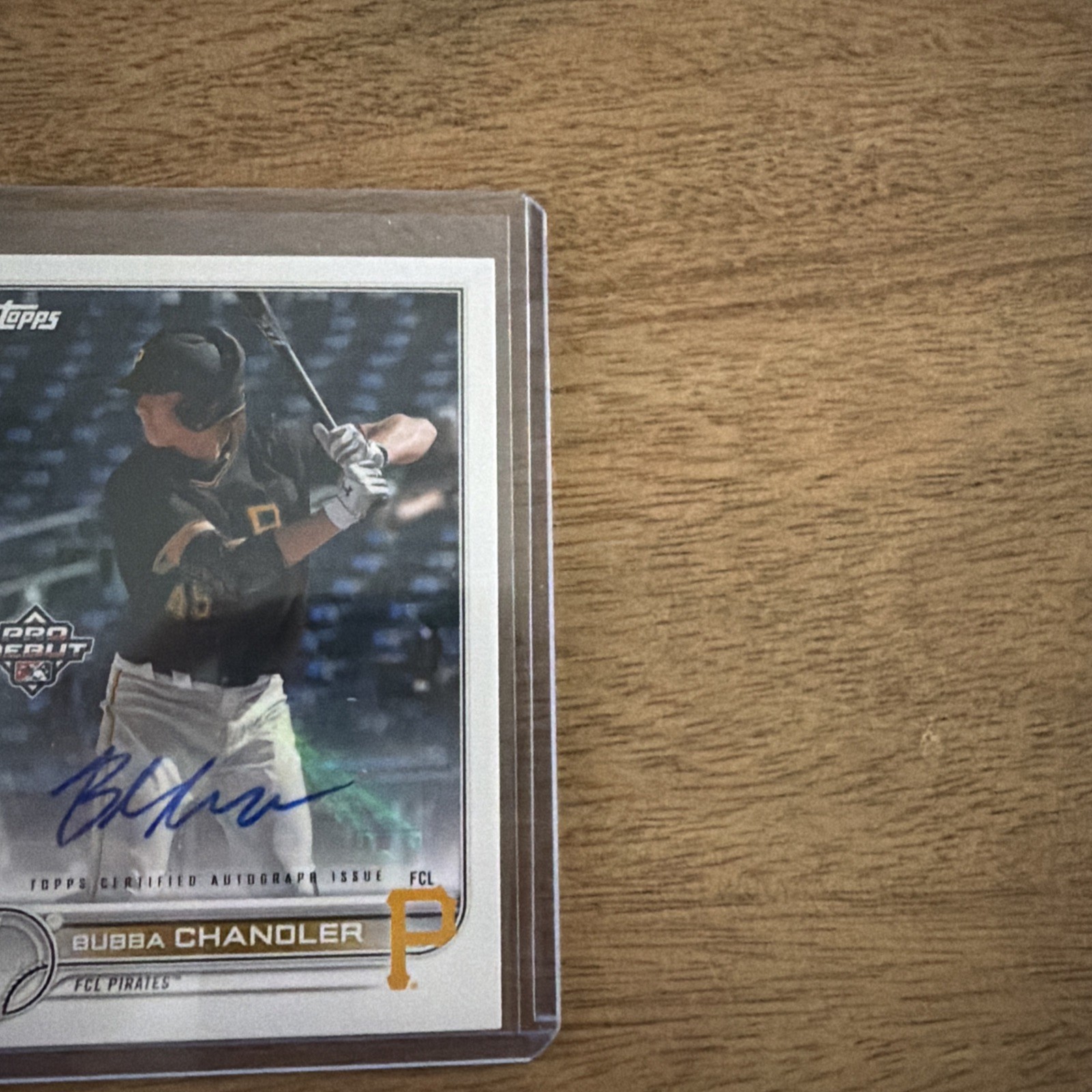 2022 Topps Pro Debut Bubba Chandler #PD-16 Auto RC