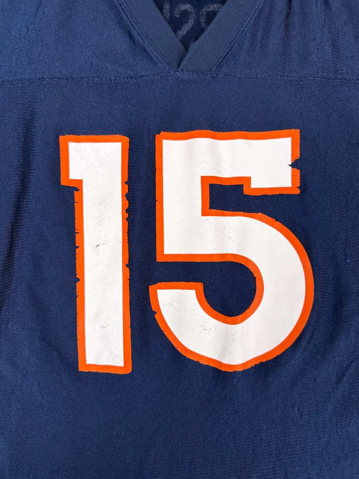 Denver Broncos Football Jersey Youth Extra Large Blue #15 Brandon Marshall