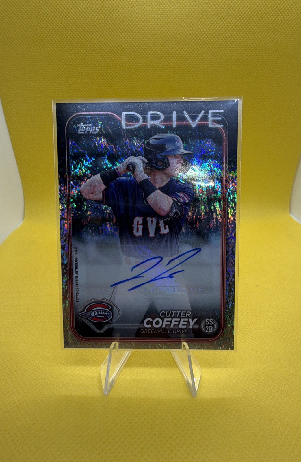 2024 Topps Pro Debut – Cutter Coffey #PD-113 Sparkle Foil Autographs /199