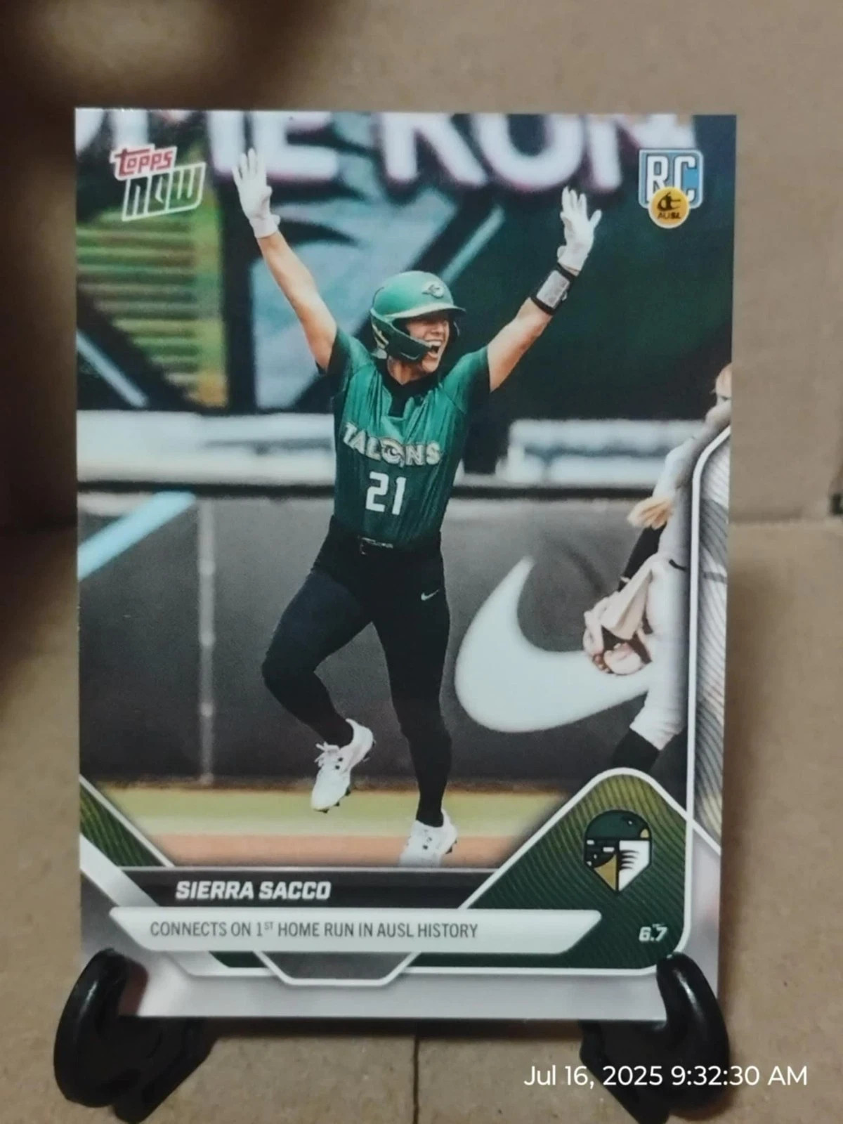 2025 AUSL Topps Now! Pick your player or moment! Quantity Discount Free Shipping