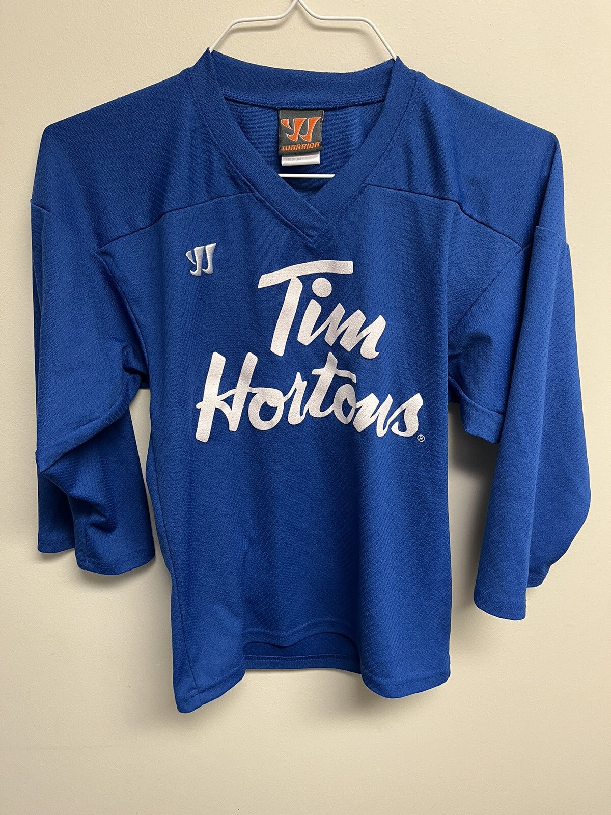 Vintage TIM HORTONS Timbits WARRIOR HOCKEY JERSEY Youth Sizes Multiple Colors