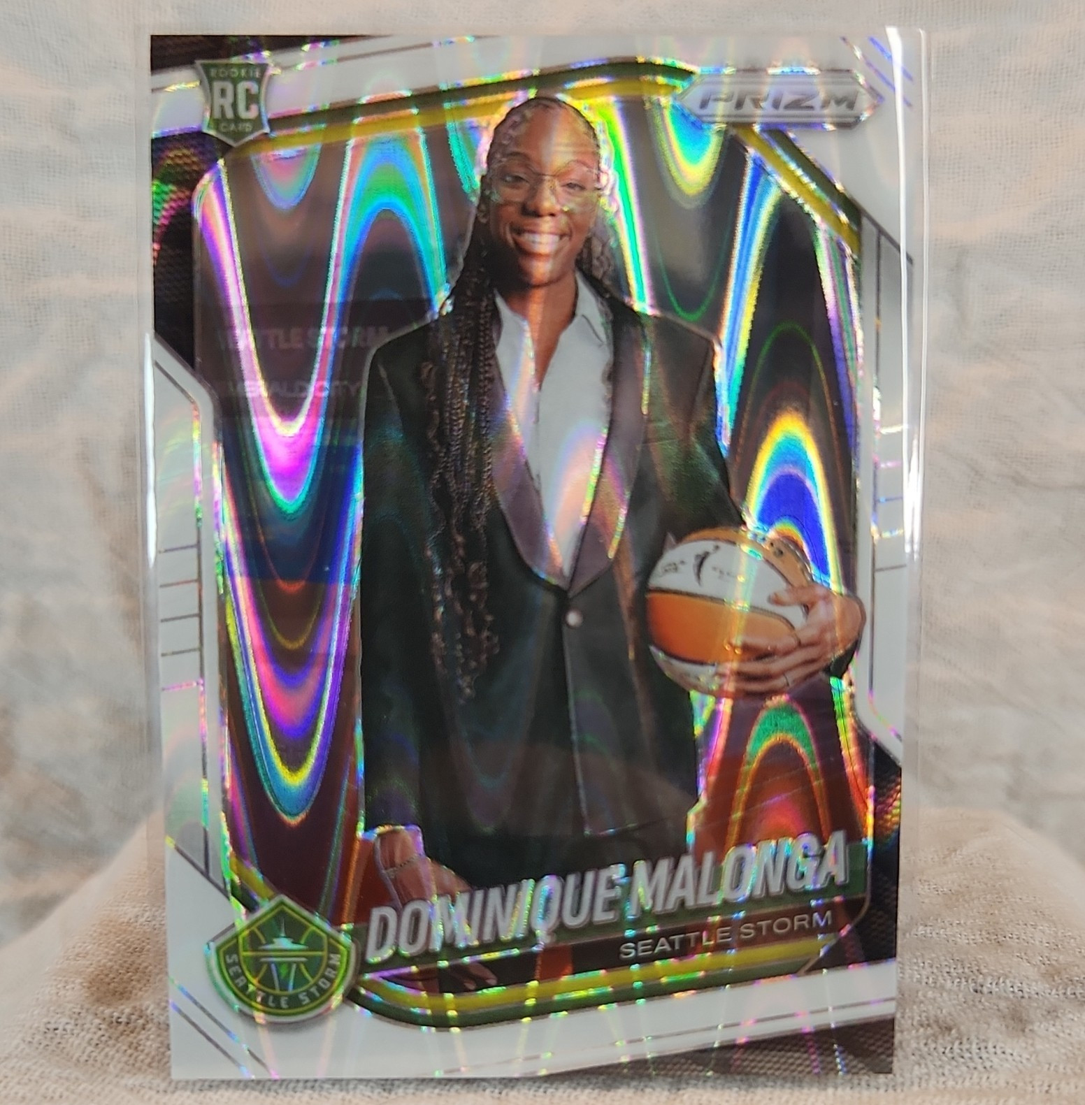 Panini Prizm WNBA 2025 Dominique Malonga Rookie Seattle Storm #144