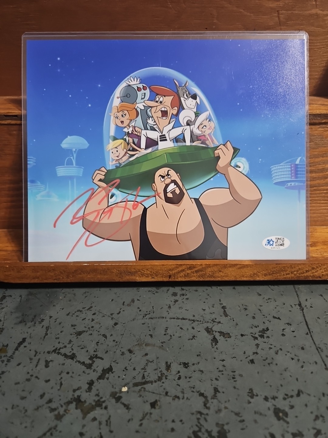 The Big Show Autograph 8×10 Signed 5 Star Coa Wwe The Jetsons